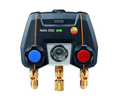 Апликацијата Testo 550i I оперирана дигитална колектор за климатизација, системи за ладење и топлински пумпи - со Bluetooth
