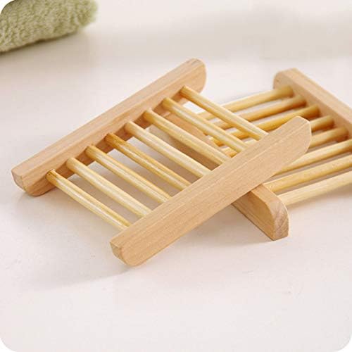 Qianbaobao преносен бамбус дрвен сапун сапун сад за туширање кутија за складирање на контејнери, б, б, б