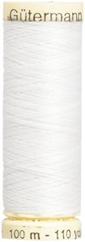 Gutermann Sew-All Thread 110 јарди бело