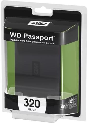 Западен Дигитален 320 МК Пасош 2.5 УСБ 2.0 Хард Диск