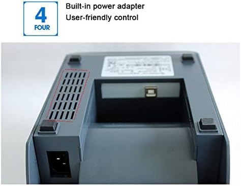 N/A Termal Label Printer Machine Supermarket Barcode налепница за налепници на налепници