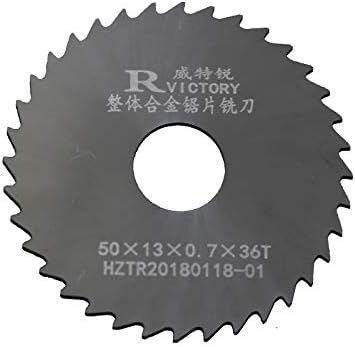 Xucus 5pcs видоа лопатки од челик од волфрам челик 50мм кружни пила за сечила за сечење - алатка за сечење -