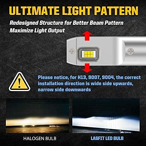LASFIT 5202 LED сијалички за магла и 9007 HI/Combo со ниска сијалица