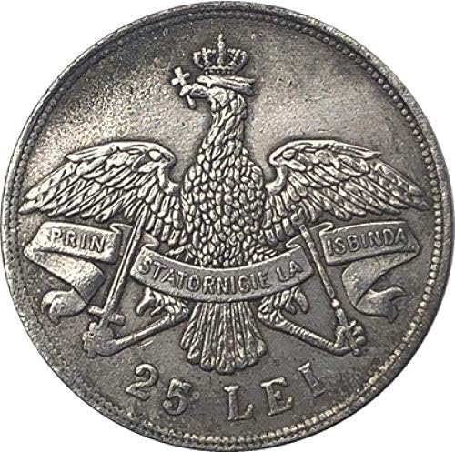 1906 Романија 25 леи копирање монети копиоувенир новост монета подарок