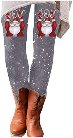 Shusuen Женски Божиќ Руно Наредени База Термални Панталони Отпорни На Нозе Топлинска Зима Пешачење Трчање Панталони