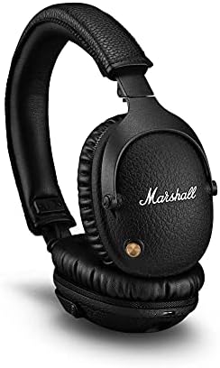 Маршал монитор II Активна бучава Откажување на слушалките за над-уво Bluetooth, црно