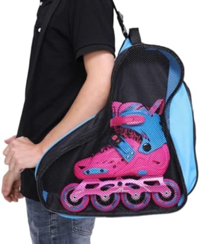 Скејт -торба за скејт -чевли на Јудонг, продавници за чување чевли за чување, Quad или мраз лизгалки, со рачка за носење и прилагодлива лента за