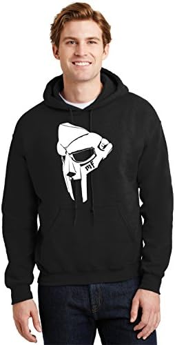 MF Doom Mask Mask Hoodie Metal Face Underground Madvillains Hip Hop Sweatshirt
