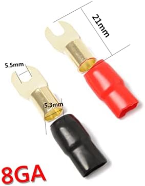 HOMOYOYO 5 пара конектори за жица за жици за автомобили жица жица конектор за приврзување конектори за склучување терминални звучникот