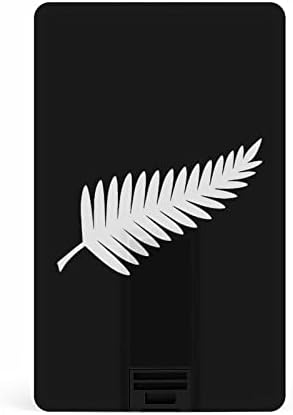 Нов Зеланд Маори Папрат УСБ Флеш Диск Дизајн НА КРЕДИТНА Картичка УСБ Флеш Диск Персонализиран Мемориски Стап Клуч 64ГР