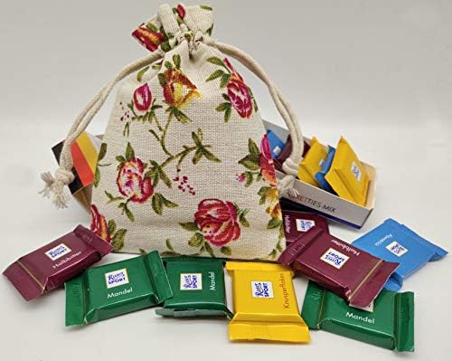 Санрих 20 Пакет Цветни Чанти За Врвки За Влечење 4 Х 5,5 Инчи Ленени Чанти За Накит Торбички Вреќи За Забава Свадба Фестивал Туш РОДЕНДЕН