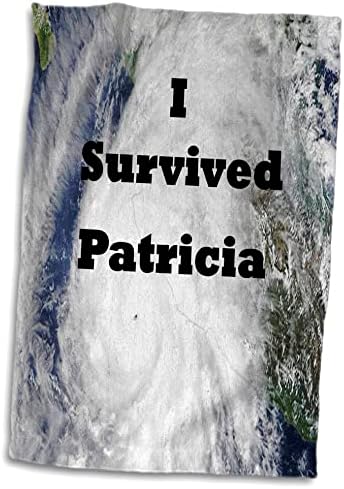 3drose слика на ураган со јас ја преживеав Патриша - крпи