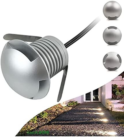Е-SIMPO® 3W водоотпорна LED подземна ламба, странично емитување, LED светло за подот, светло за LED патека, LED скали Светло IP67 DC12-24V