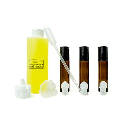 Гранд парфеми Парфем масло сет - Компатибилен со маслото за тело Mambo за мажи миризливо миризливо масло - нашето толкување, со