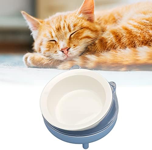Керамички чинии за мачки подигнати чинии за храна за мачки навалени кренати мачки храна вода сад мачиња садови за вода за миленичиња
