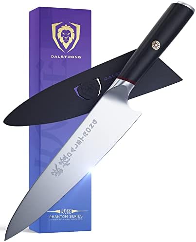Далстронг Фантом Серија 8 Готвач Нож Во Комплет со 4 Паринг Нож