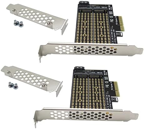 2x M. 2 Диск Комуницира Директно Со PCIe SATA Автобус Одговара На PCIe x4 x8 или x16 слот Нови