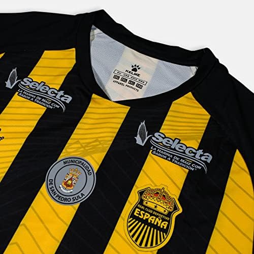 Вистински клуб Депортиво Еспања Оригинален тим на фудбалски клубови Хондурас. Кид домашен фудбал Jerseyерси, сезона 2021 година 2022 година.