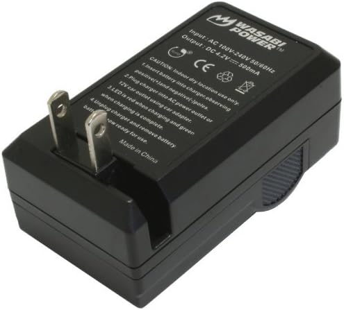 Батерија и полнач за напојување Wasabi за Pentax D-Li50, D-L150, K10D, K20D