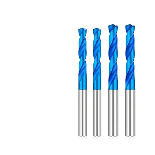 Вежба бит 3Д битови на карбид 3-12мм за ладење спирален пресврт на вежба за дупчење со сина боја за обложување за метал 1 парчиња