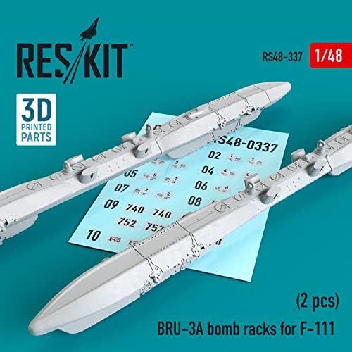 Reskit RS48-0337-1/48 BRU-3A лавици за бомби за F-111