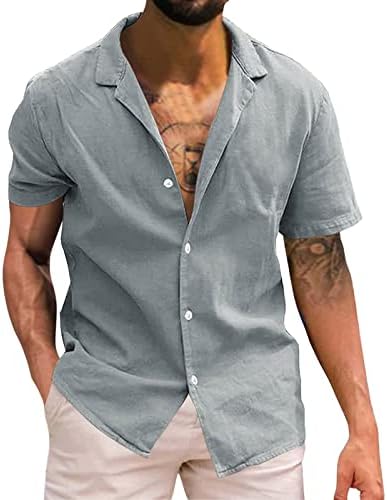 2023 Нова кошула со кошула со цврста кошула со кратки ракави од кошула од кошула од тунична кошула од туника