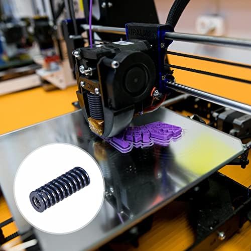 Uxcell 3D печатач умираат пролет, 20 парчиња 12мм OD 30мм долги спирално печат на светло за компресија на светло за компресија, калап за компресија,