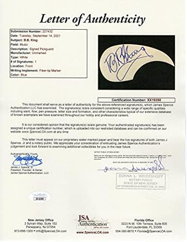 ББ Кинг потпиша автограм Ц.Ф. Акустична гитара на Мартин - Царот на блузот w/ целосен Jamesејмс Спенс ЈСА Писмо за автентичност