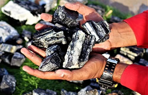 1 кг голема големина врвен природен црн турмалин кварц кристален камен суров груб чакра чакра заздравување кварц црн шорл скапоцен камен декоративни