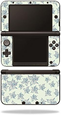 MOINYSKINS кожата компатибилна со Nintendo 3DS XL Оригинални налепници за завиткување 3Д цвеќиња