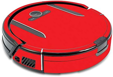 Кожа компатибилна Со Ајкула Јонски Робот Р85 Вакуум - Цврста Црвена | Заштитна, Издржлива И Уникатна Обвивка Од Винил Налепници