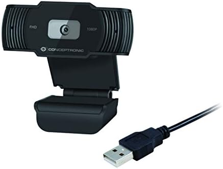 Conceptronic AMDIS 1080p Full HD Веб Камера Со Микрофон