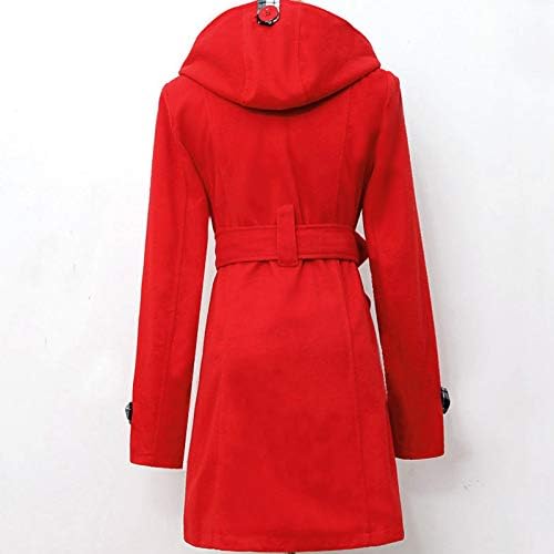 Foviguo petticoats за жени, преголем палто за жени со долг ракав Зимски палто, обичен домашен дом, лабава со