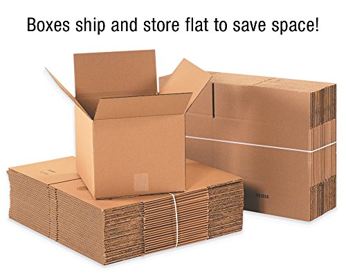 Логика на лента 36x16x16 брановидни кутии, големи, 36L x 16W x 16H, пакет од 15 | Испорака, пакување, движење, кутија за складирање