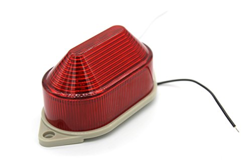 Индустриски DC 12V црвен LED предупредувачки сигнал сигнал сигнал кула ламба N-3051 стабилен блиц