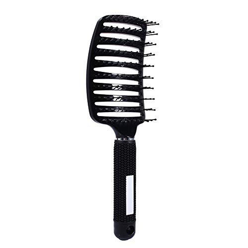 Свиткајте чешел чешел за чешел, анти-статички заоблен вентил чешел за влажна/сува коса вентилатор за стилизирање на четка за коса Масажа за
