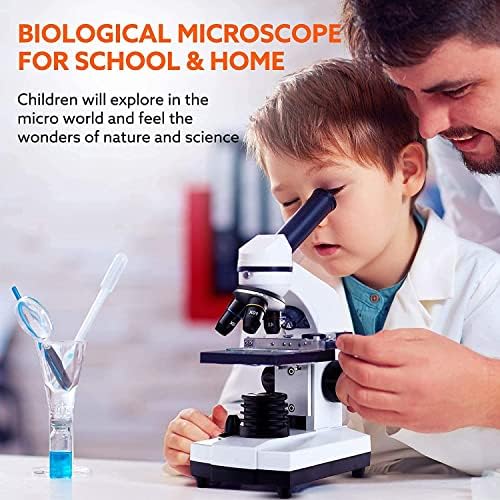 40х-1600х Микроскопи За Деца Ученици Возрасни Моќни Биолошки Образовни Микроскопи
