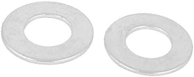 X-gree 10mm x 20mm x 1mm цинк обложени рамни растојанија мијалници за заптивки GB97 30pcs (10 mm x 20 mm x 1 mm Recubiertos de