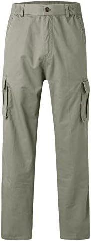 SOPZXClim Машки рамен преден карго Пант, отпорен на брчки, голф панталони, дишење камо маскирна карго пантолони панталони за кампување пантолони