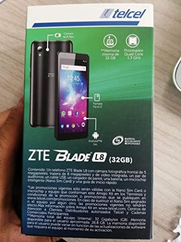 ZTE Blade L8 5 16 GB Android 9.0 Pie Go Edition Factory Отклучен