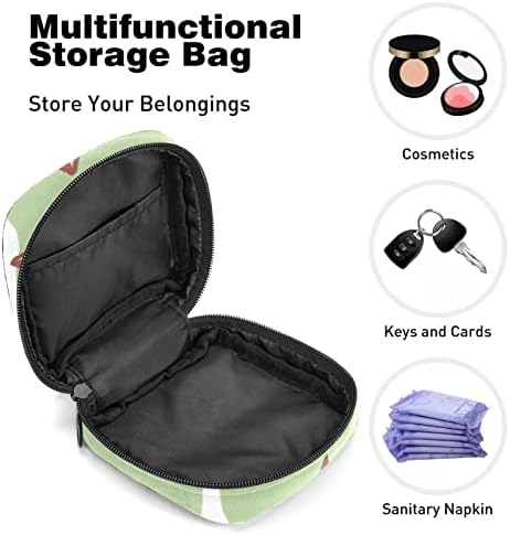 Торба за складирање на санитарна салфетка, торбичка за менструална чаша, преносни санитарни салфетки влошки за чување кеси за складирање