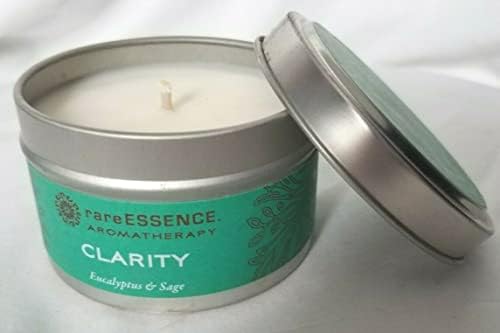 Реткост природна спа ароматерапија соја восочна свеќа | чисти есенцијални масла | Не Токсичен 20 -часовен долготраен | 3,8 мл Травел