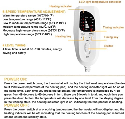 Електрично стапало потопло, автоматско исклучување приклучок во топлинска подлога загревање на нозете потопло преносни топлински влошки за мажи