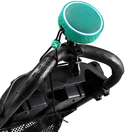 KVV преносен Bluetooth звучник за количка за притисок за голф, траен и преносен звучник за звучник Bluetooth за голф, отворено и патување ， IPX6 Функција на водоотпорна, TWS & TF ка?
