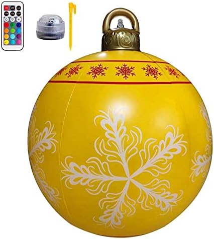 Божиќна топка Хуху со 12 празнични тревници на одмор во боја со LED светла што висат украси, блескава играчка Божиќна декорација