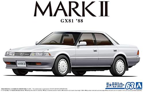 Модел автомобил: 1/24 Toyota GX81 Mark 2 2.0 Grande Twincam 24 '88 комплет за модели