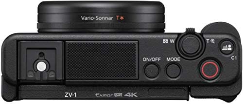 Sony ZV-1 пакет на дигитални фотоапарати со комплет за додатоци на ACCVC1 Vlogger, ранец на камера, статив, корисен случај + повеќе