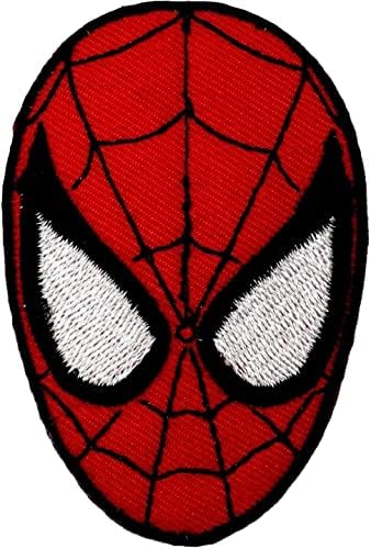 1 x Spider-Man Superhero извезена железо-на/шива лепенка
