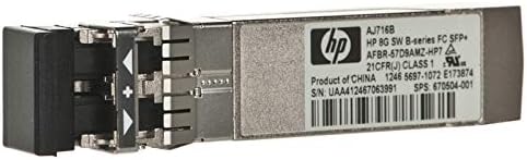 Hewlett -Packard AJ716B - HP SFP+ модул - 1 x влакна канал