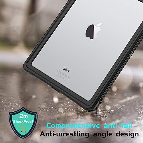 iPad mini 6 Case, водоотпорен случај за iPad Mini 6-та генерација со вграден држач за молив за заштита на екранот, целосен тело